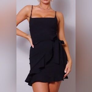 NWT Gianni Bini Elegant Black Sleeveless Dress, Size 8